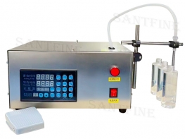 SFGZB252 Two Nozzles Liquid Bottle Filling Machine Factory in Crasy Price